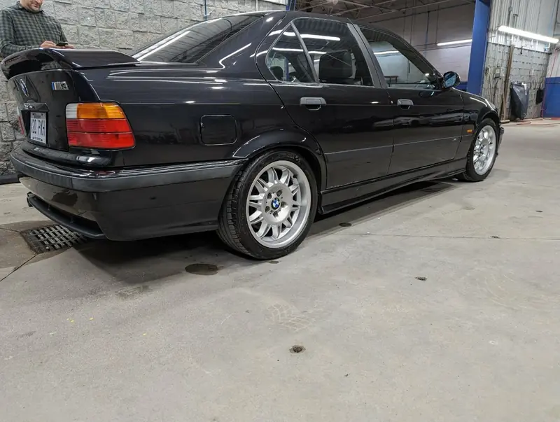BMW M3 E36 — rear 3/4 after exterior detail